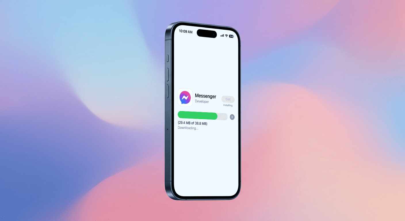 Установка мессенджера MAX на iPhone из App Store
